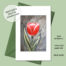 Tulipe Carte de souhaits Téléchargement numérique