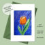 Tulipe Carte de souhaits Téléchargement numérique