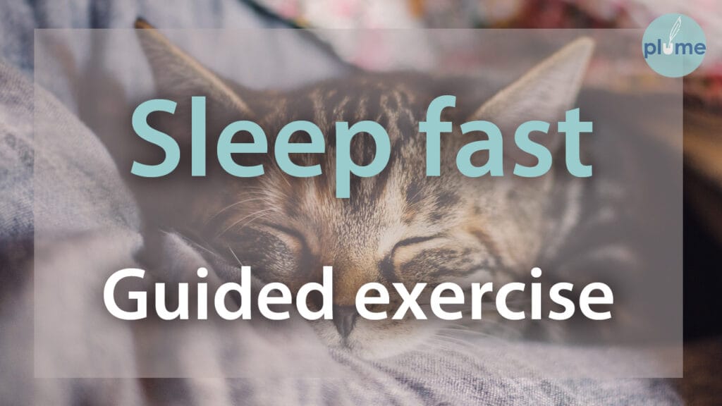 guided exercise to fall asleep