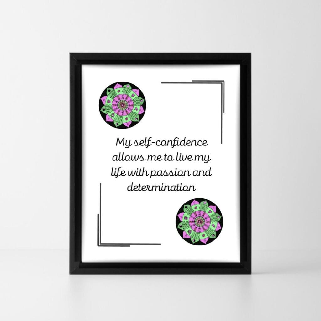 Positive affirmation Self-confidence