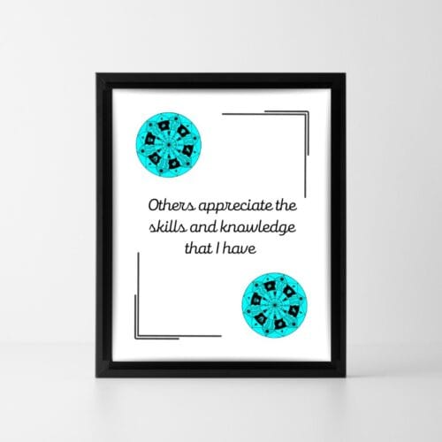 Positive affirmation Self-confidence