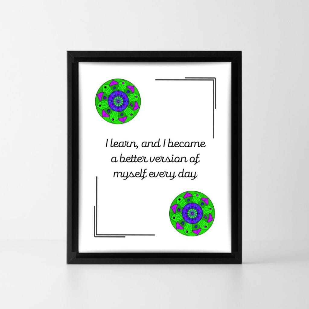 Positive affirmation Self-confidence