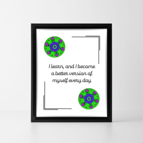 Positive affirmation Self-confidence