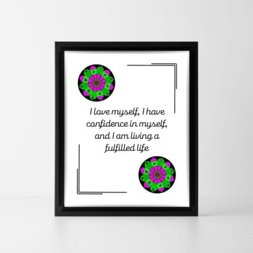 Positive affirmation Self-confidence