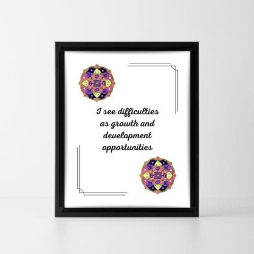 Positive affirmation Self-Esteem
