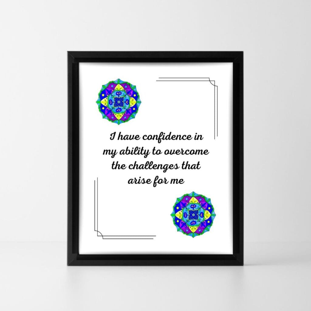 Positive affirmation Self-Esteem