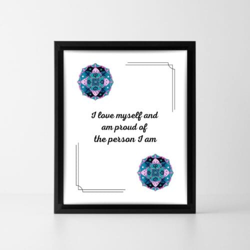 Positive affirmation Self-Esteem