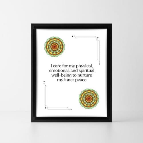 positive affirmation Inner Peace