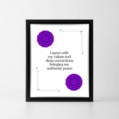 positive affirmation Inner Peace