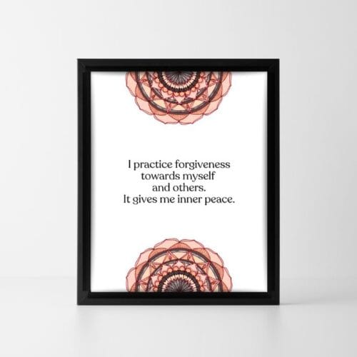 positive affirmation Inner Peace