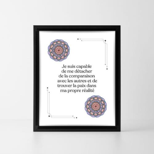 affirmation positive paix intérieure