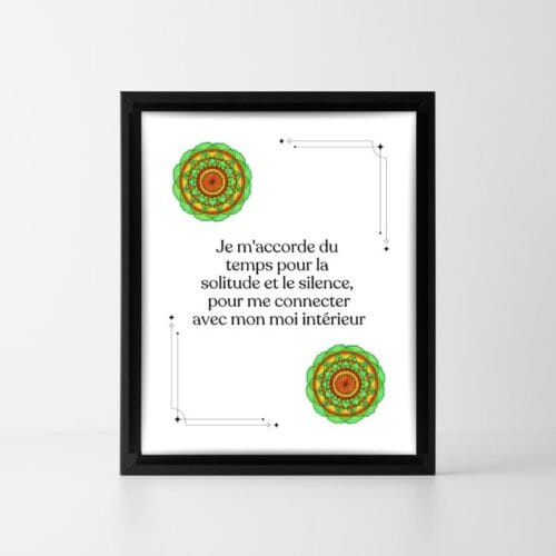 affirmation positive paix intérieure
