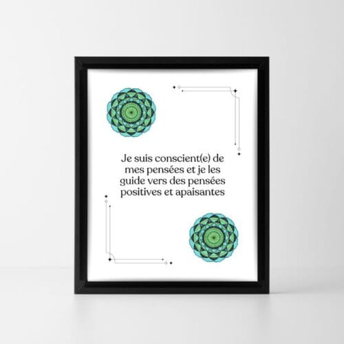 affirmation positive paix intérieure