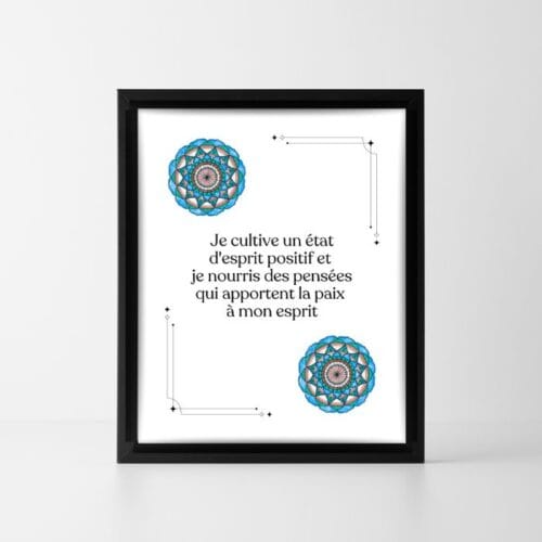 affirmation positive Paix Intérieure