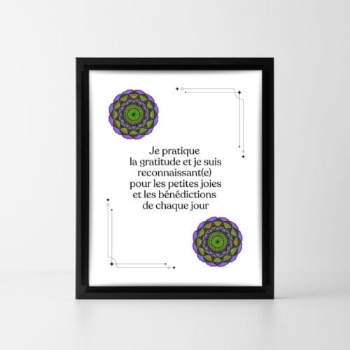 affirmation positive paix intérieure