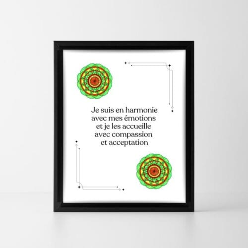 affirmation positive paix intérieure
