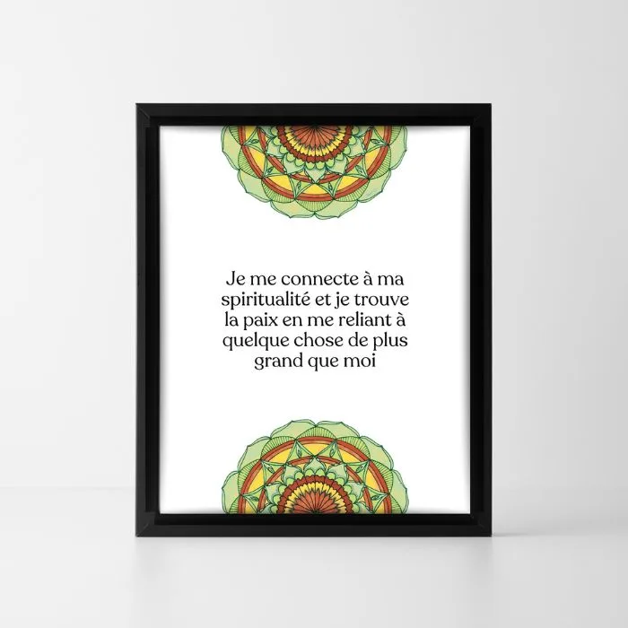 affirmation positive paix intérieure
