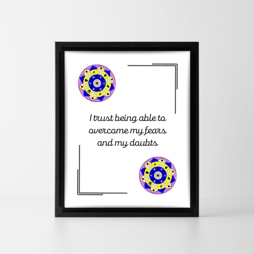 Positive affirmation Self Confidence